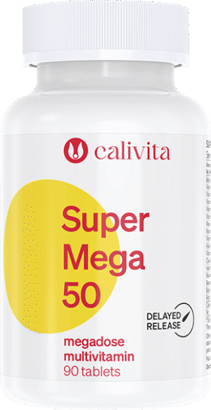 Super Mega 50 vitamin B s kompleksom multivitamina